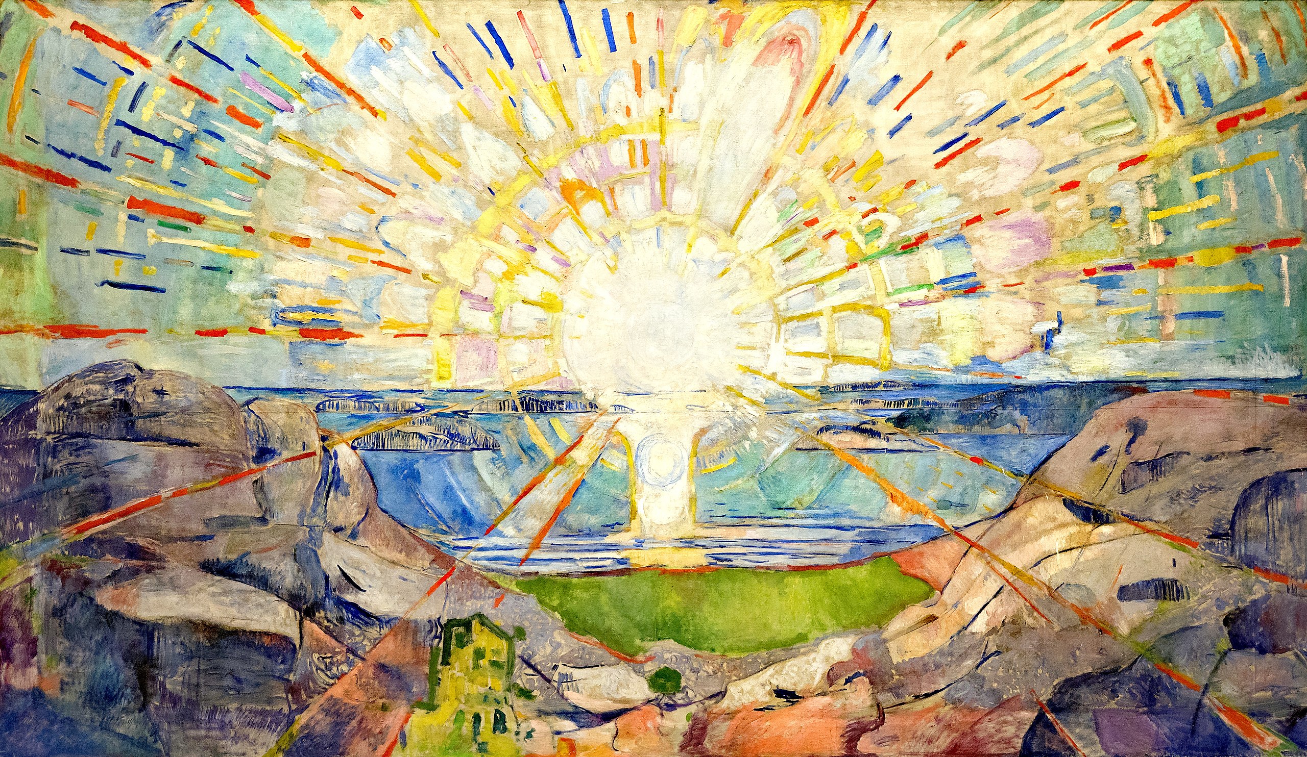 Solen av Edward Munch